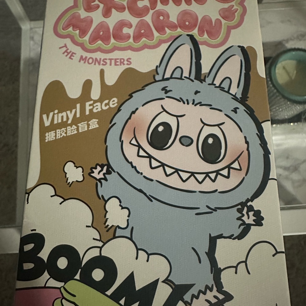 Authentic unopened Mac The Monsters Vinyl Face Toy